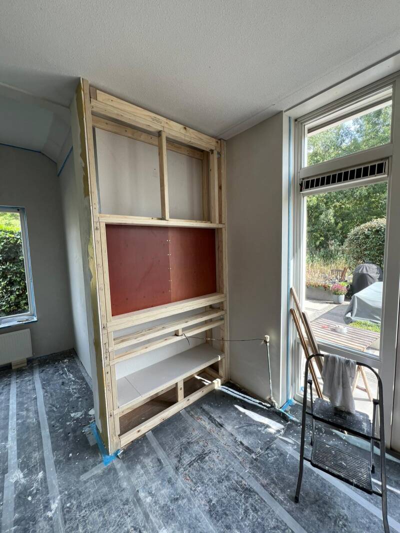 Stap 2 bouwen Cinewall