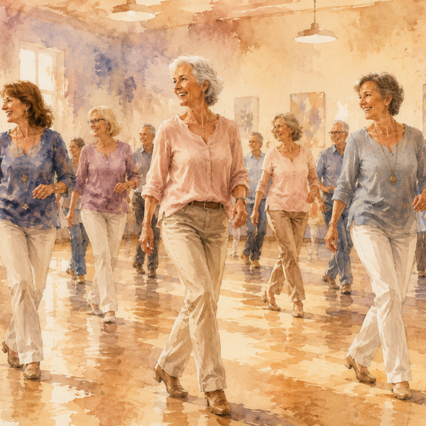 60+ Line Dance in Höchenschwand: montags von 14:45-16:00 Uhr, ab dem 21.09.26
