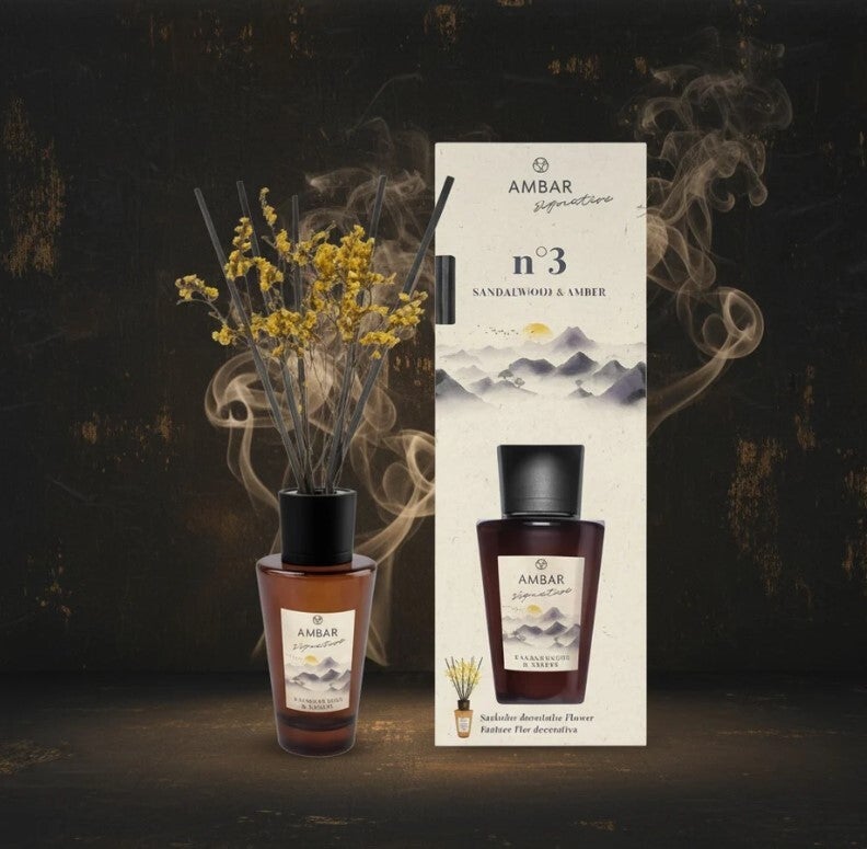 Mikado n°3 Bois de santal et ambre