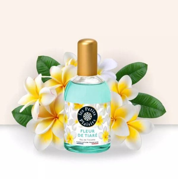 Eau de toilette "Les petits plaisirs" Fleur de tiaré
