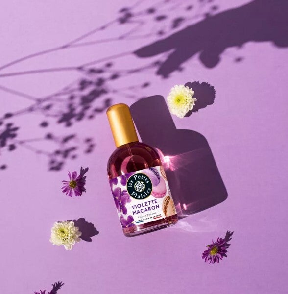Eau de toilette "Les petits plaisirs" Violette Macaron