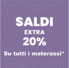 Saldi extra su tutti i materassi contro il mal di schiena