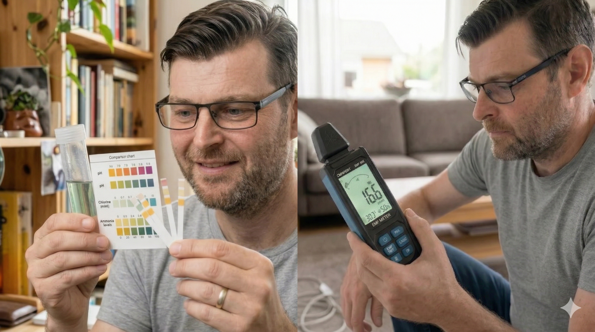 Kombi EFM und Wasserqualitätmessung
