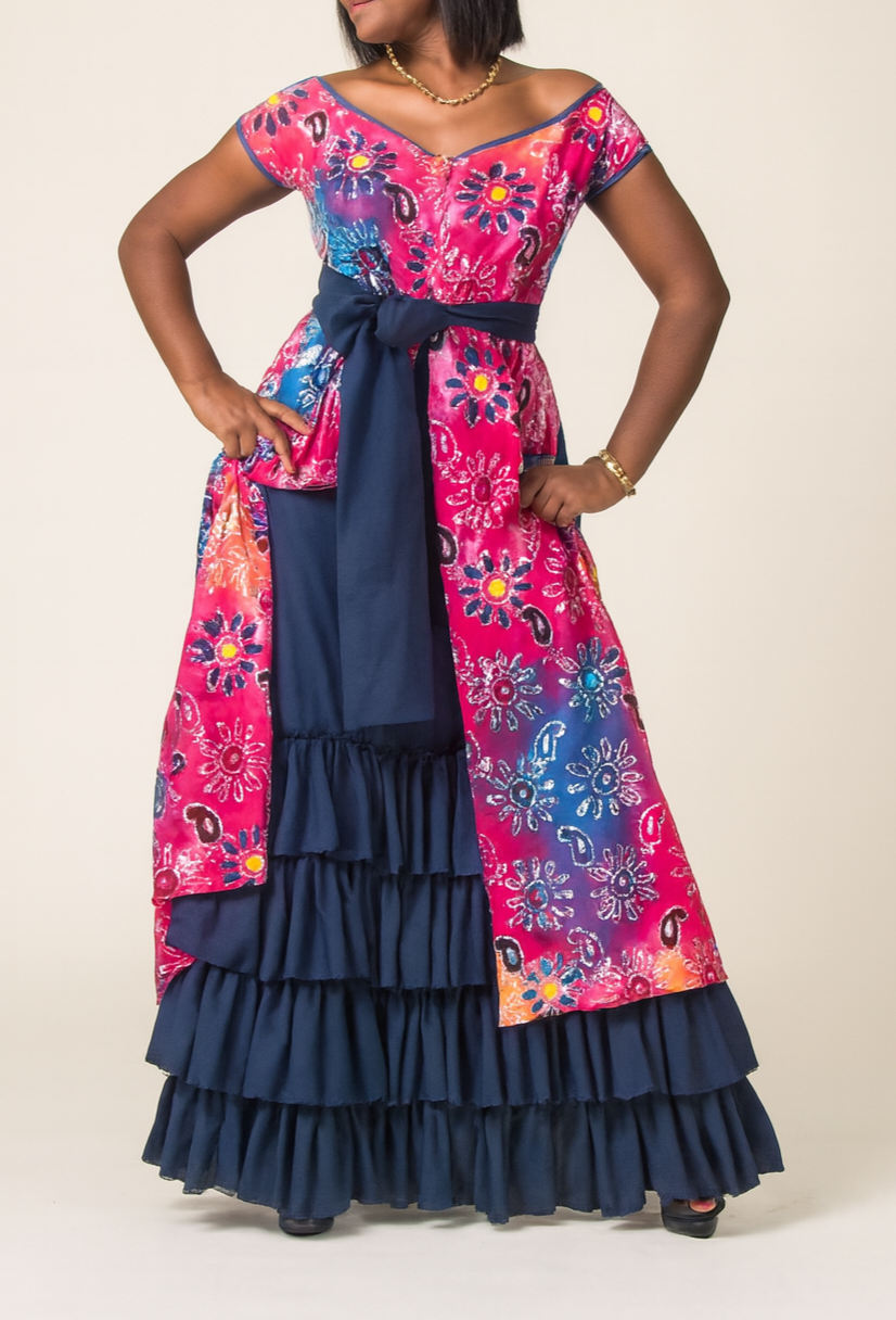 Modèle Saphir. (Pas de jupon, uniquement la robe).