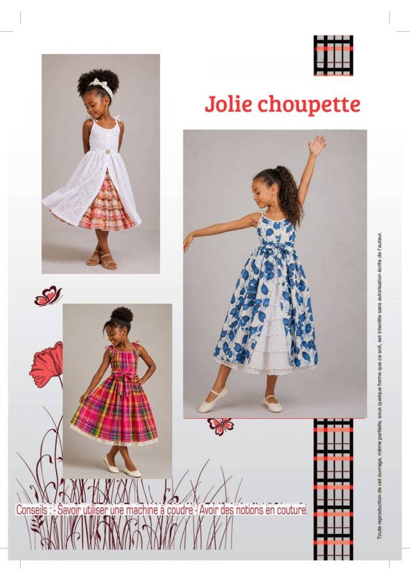 Modèle Jolie choupette. (Pas de jupon).
