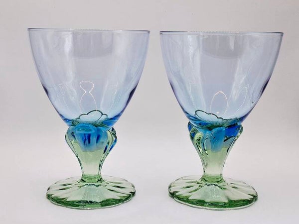 Set vintage Bahia glazen van Bormioli Rocco