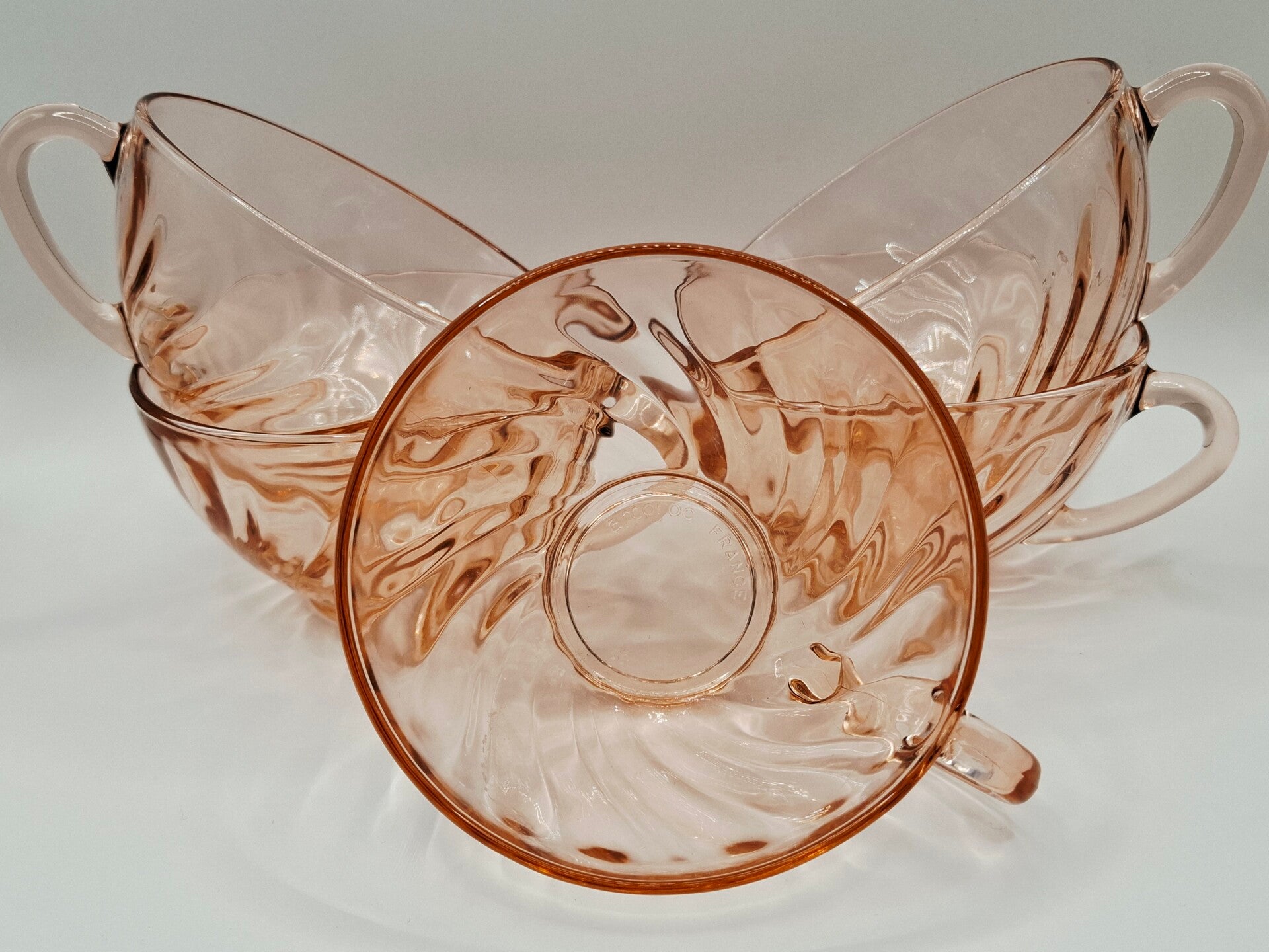 Arcoroc rosaline swirl theeglazen