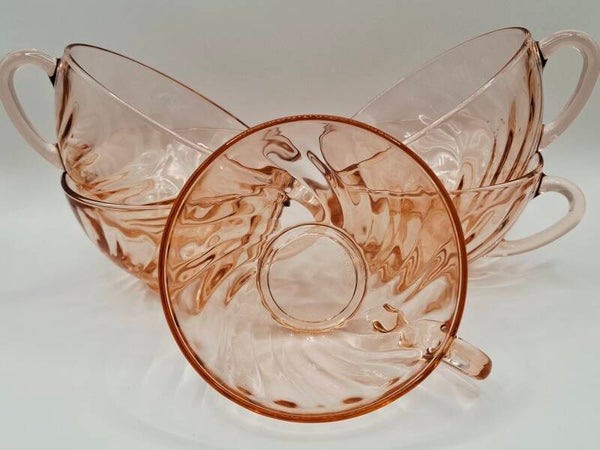 Arcoroc rosaline swirl theeglazen