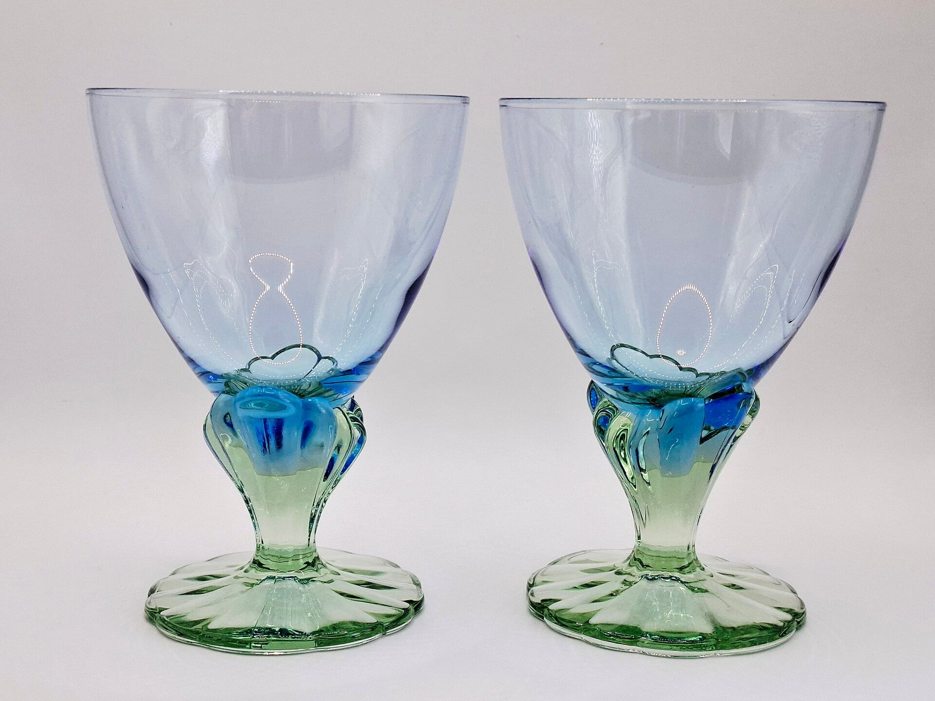 Set vintage Bahia glazen van Bormioli Rocco