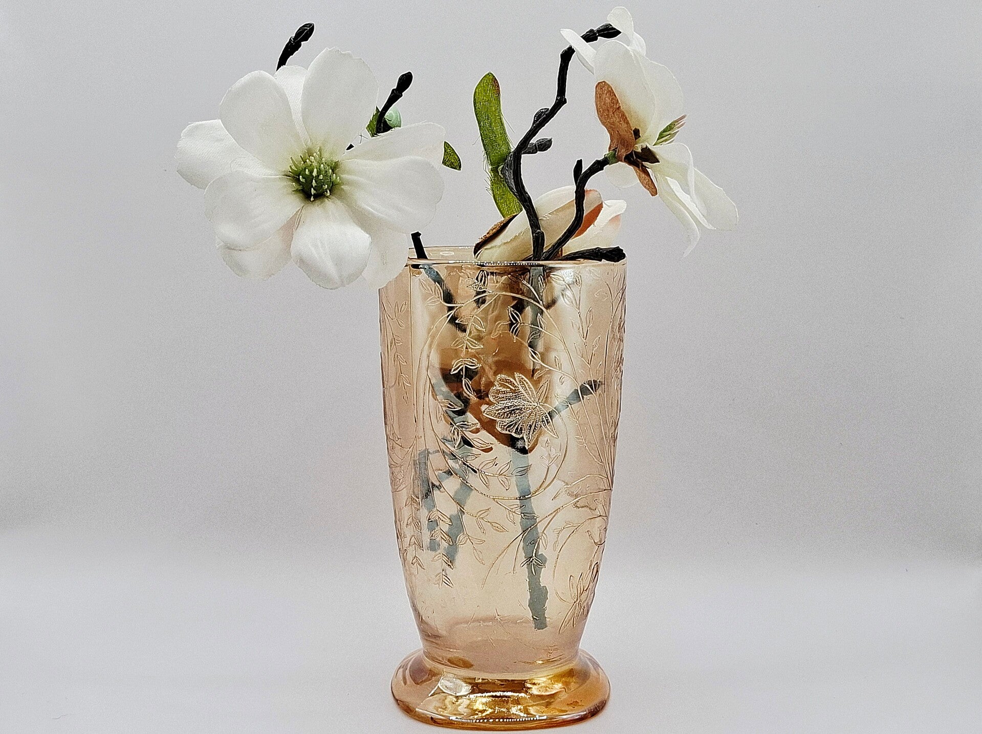 Vaas van Carnival glas Jeannette Glass Company