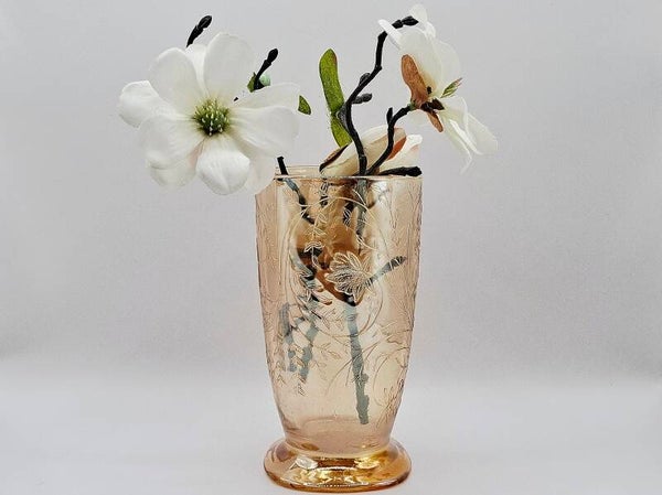 Vaas van Carnival glas Jeannette Glass Company