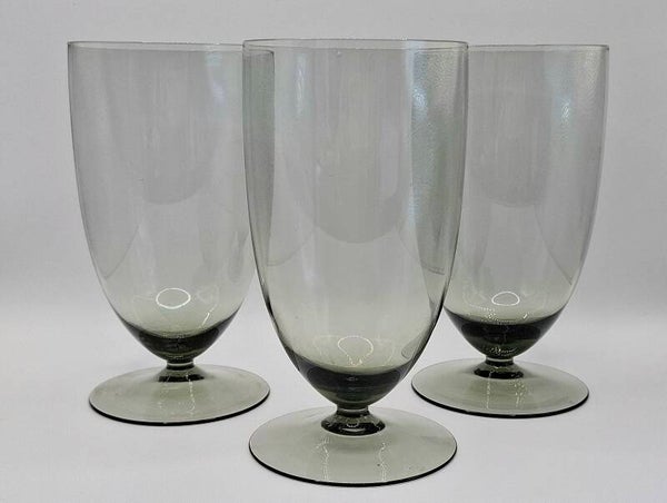 Vintage glazen grijs glas