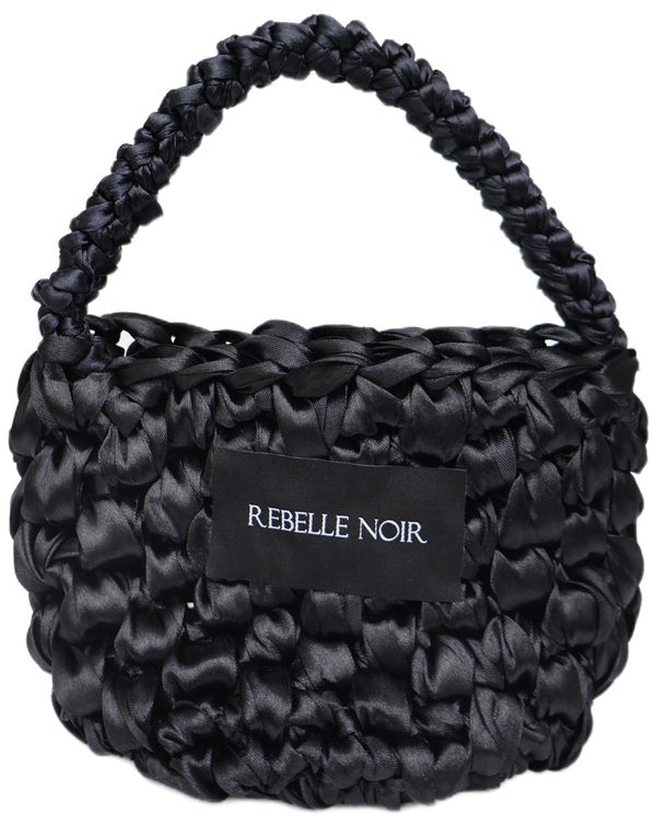Satin Bucket Black