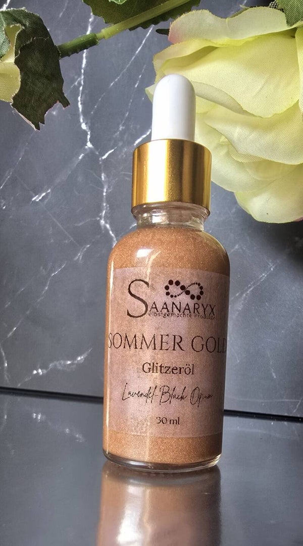 SOMMER GOLD- GLITZERÖL