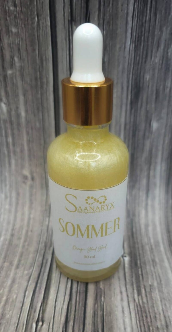 "Sommer" - Körperöl für den Sommer mit Perlmuttglanz