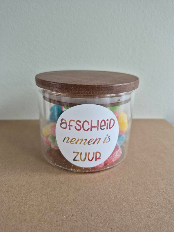 Potje afscheid nemen is zuur
