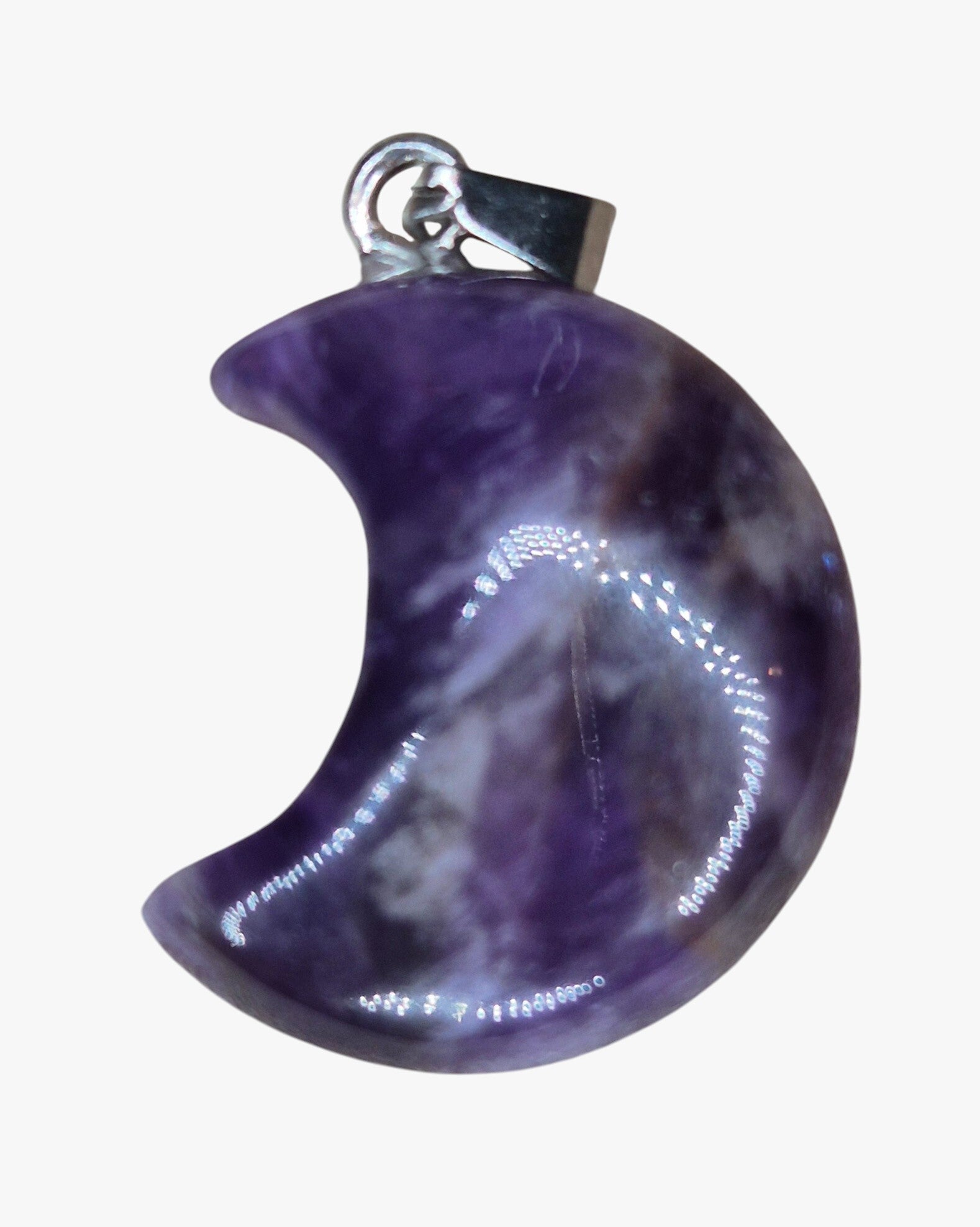 Maan hanger "Amethist"