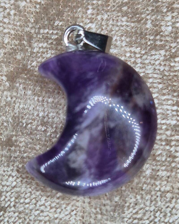 Maan hanger "Amethist"