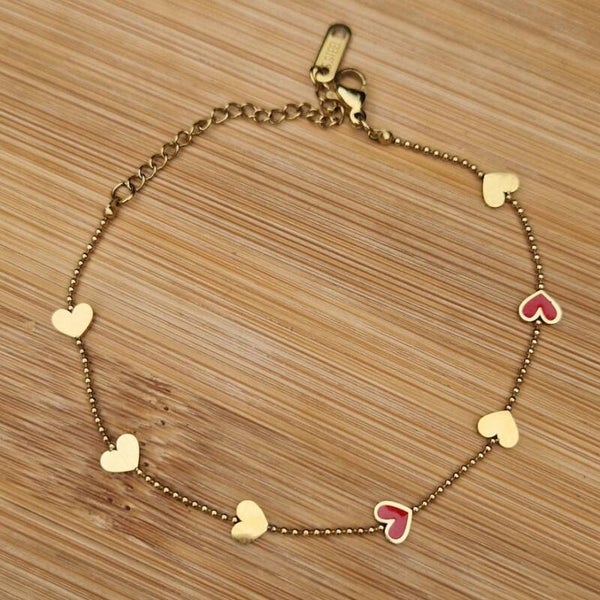 Armband "Red Heart"
