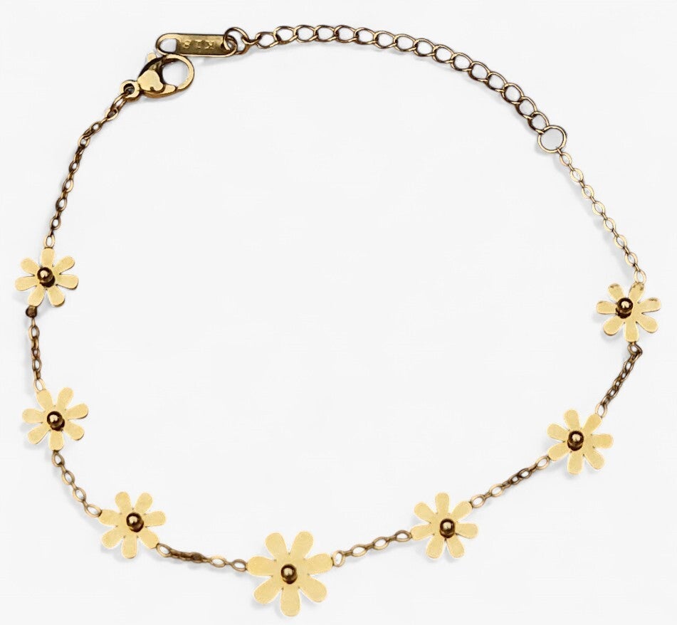 Armband "Golden Flower"