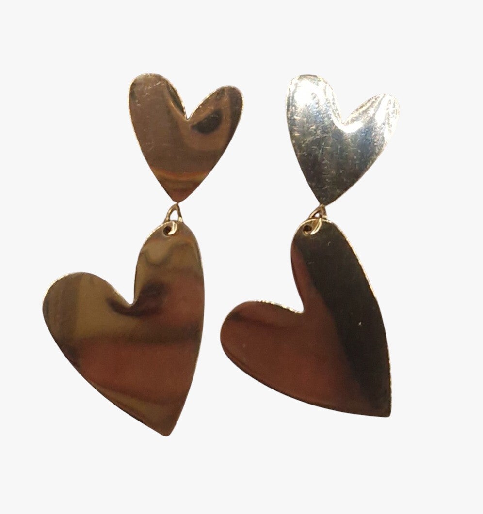 Oorbellen "Big Heart"