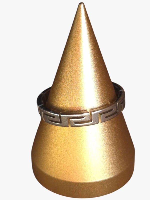 ZIlveren heren ring "Zane"