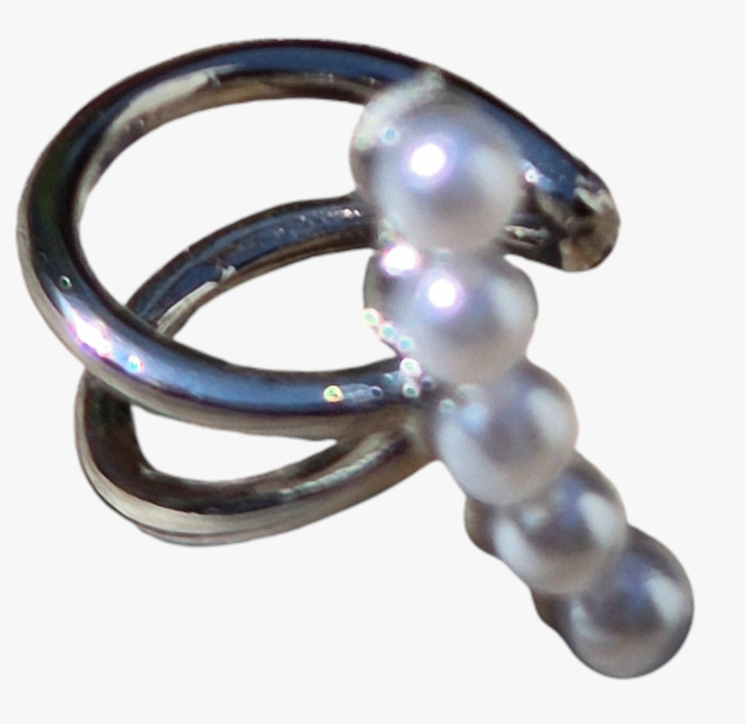 Oorbellen (earcuff)  "Nera"      NEW!