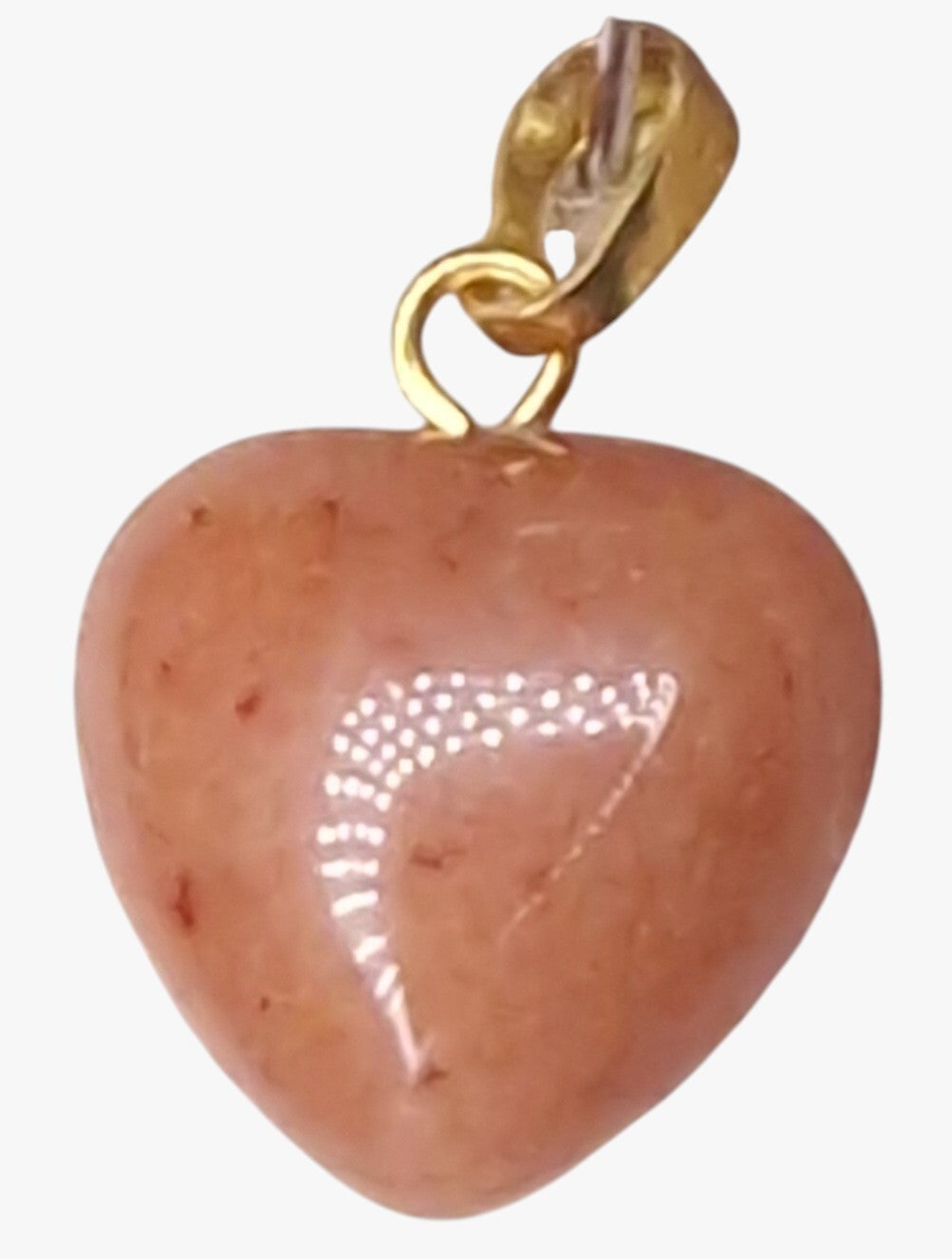 Hartjes hanger "avonturijn"