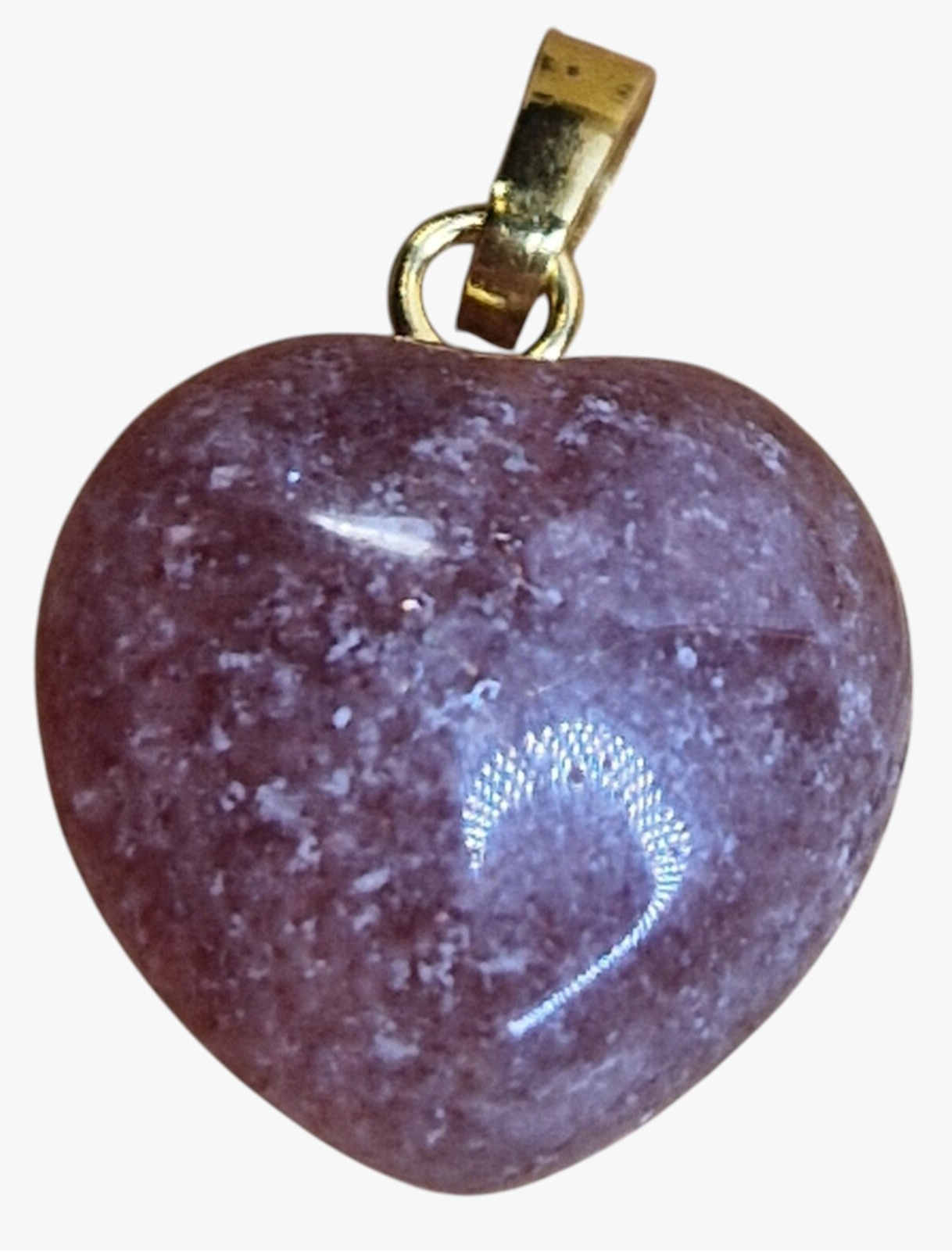 Hartjes hanger "Aardbeienkwarts