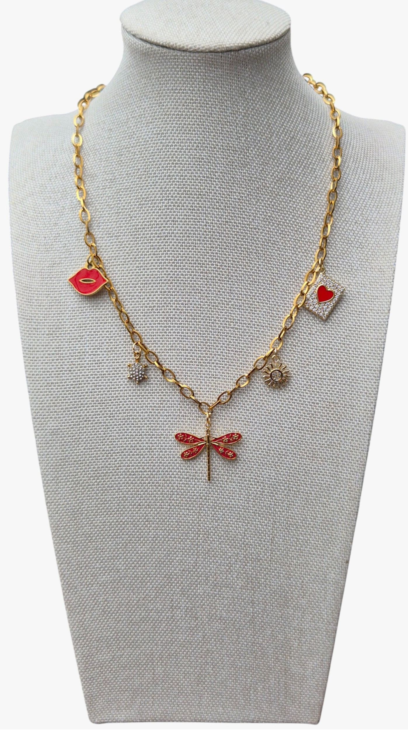 Ketting "Sweet Red"     NEW!