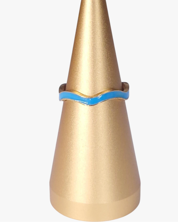 Ring "Wave Blue"