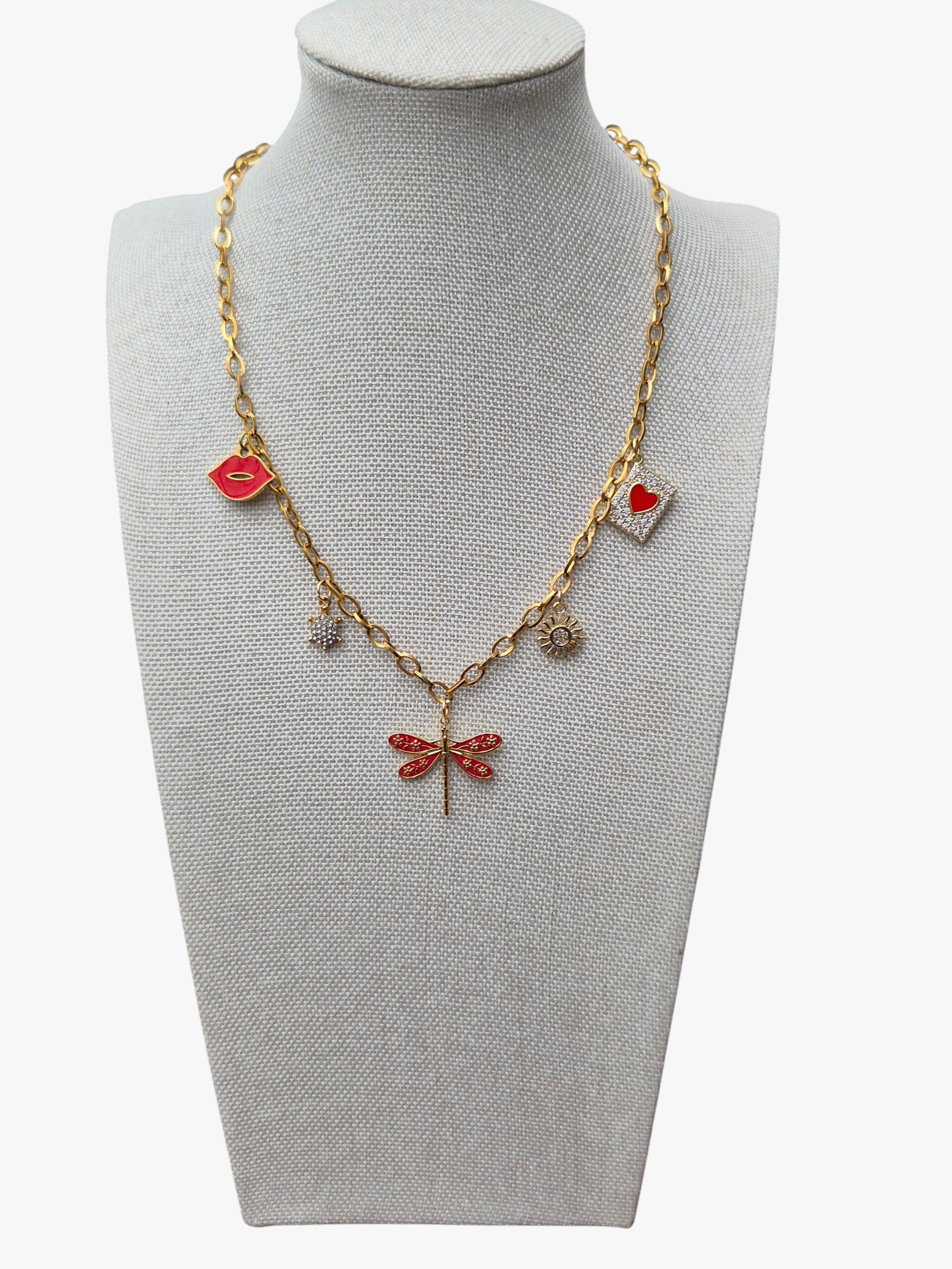 Ketting "Sweet Red"