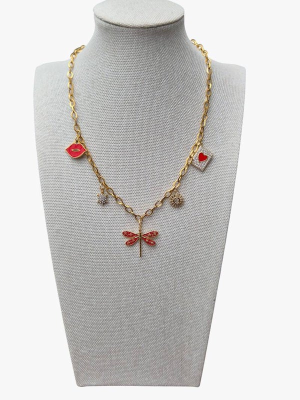 Ketting "Sweet Red"