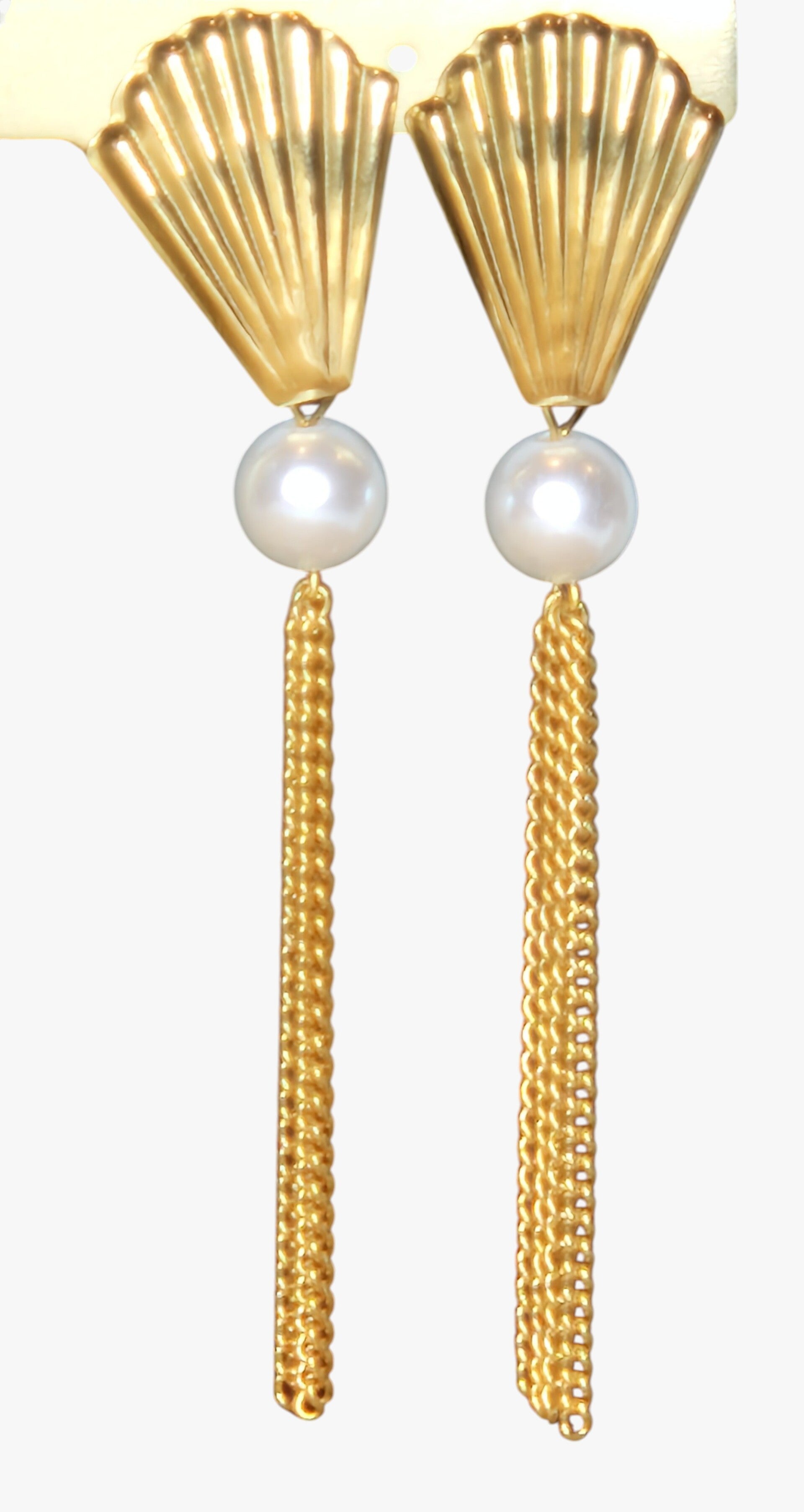 Oorbellen "Large Shell"