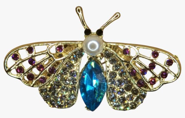 Pin "Butterfly Blue"
