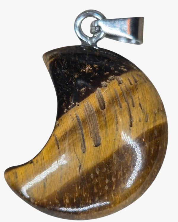 Maan hanger "Tijgeroog"