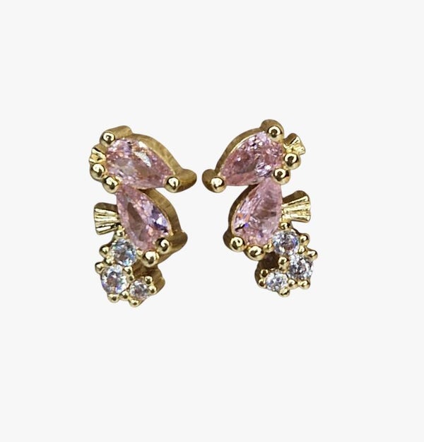 Oorbel knopjes "Seahorse"