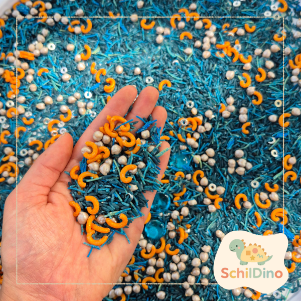 Sensorik Füllmaterial Meers Mix | Schüttmaterial für Lernmaterial & Montessori
