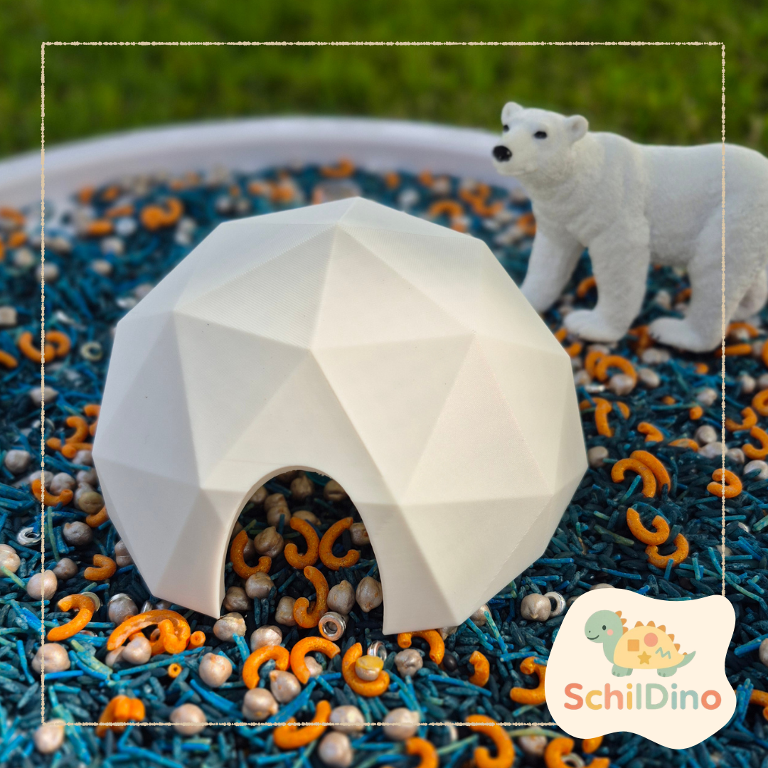 Iglu für Sensory Play | Zubehör für Sensory Trays & Tuff Trays