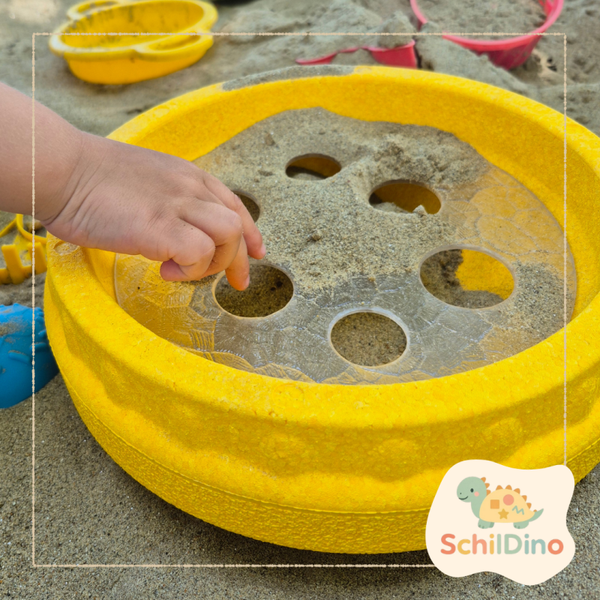 Aktivitätsplatte Badewanne/Sand für Stapelstein und FunStone