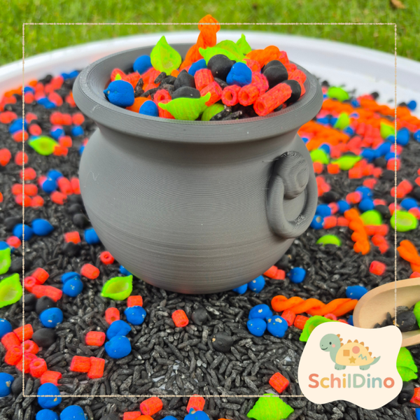 Zauberkessel für Sensory Play | Hexenkessel für Sensory Trays & Tuff Trays
