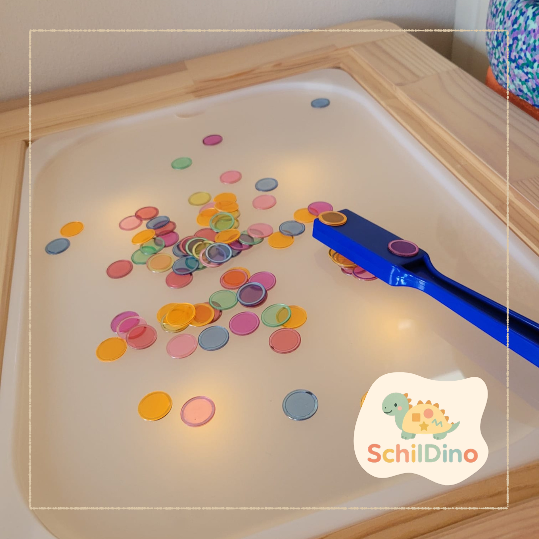 Großer Trofast Einsatz Leuchtplatte | Flisat Tisch Zubehör | Montessori Licht Spielzeug Kinder, Trofasteinsatz Zubehör Hack Ikea Frost