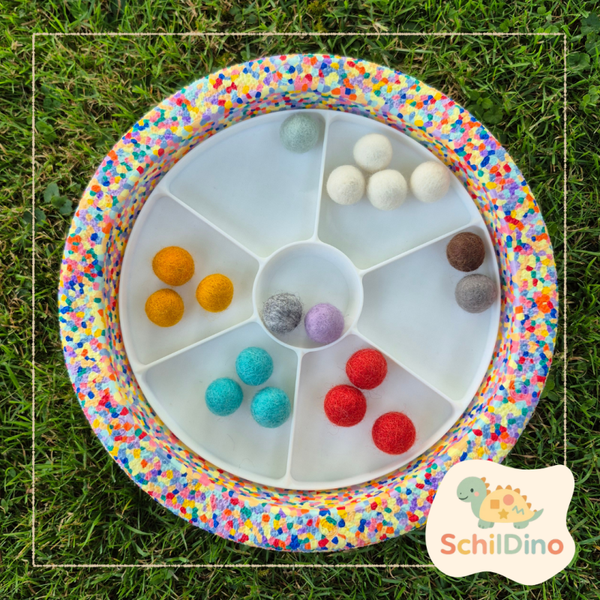 Sensory Play Tray für Stapelsteine und FunStone | Sensory Insert & Sortiertablett
