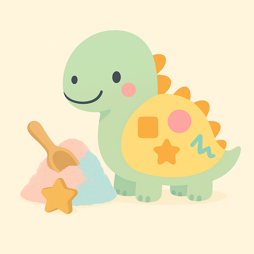 DIY-Anleitung: Spielesand selber machen mit Schildino – ideal für Stapelsteine & sensorisches Spielen