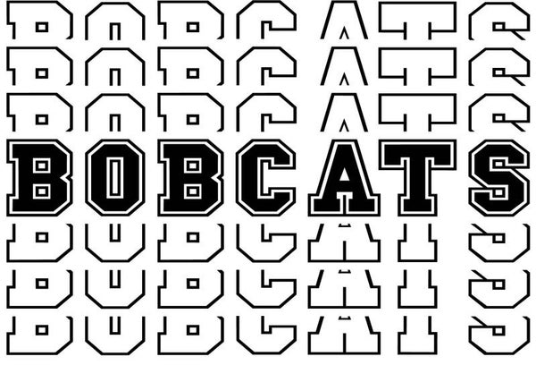 Bobcats Cascade T-Shirt or Hoodie