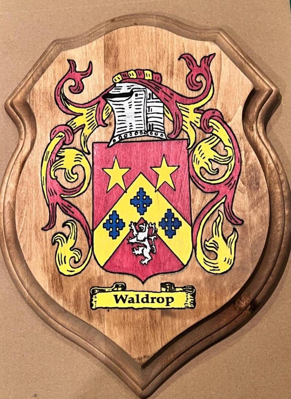 Family Crest Plaques