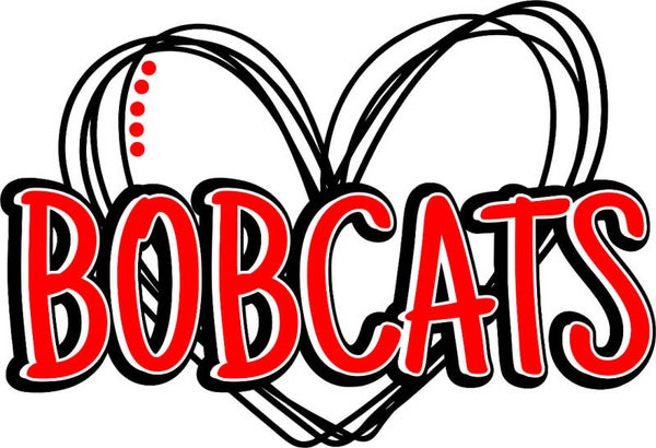 Bobcat Heart T-Shirt or Hoodie