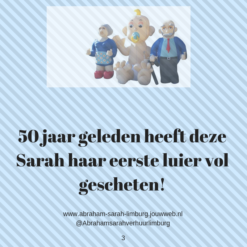 50 JAAR GELEDEN ABRAHAM SARAH