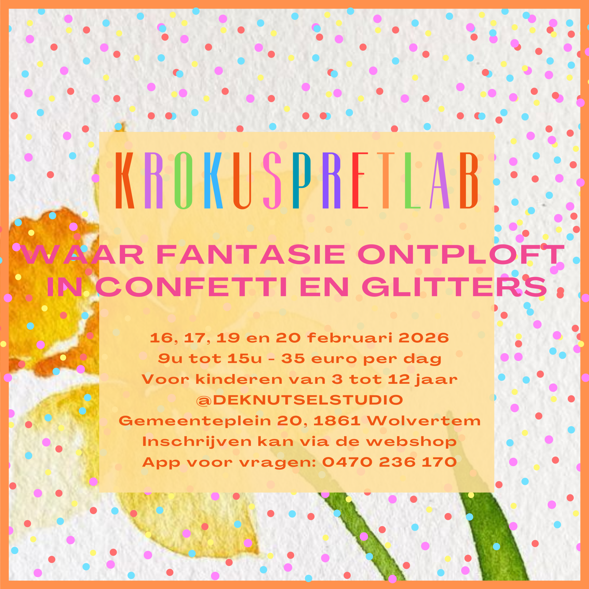 Krokuspretlab 20 februari 2026