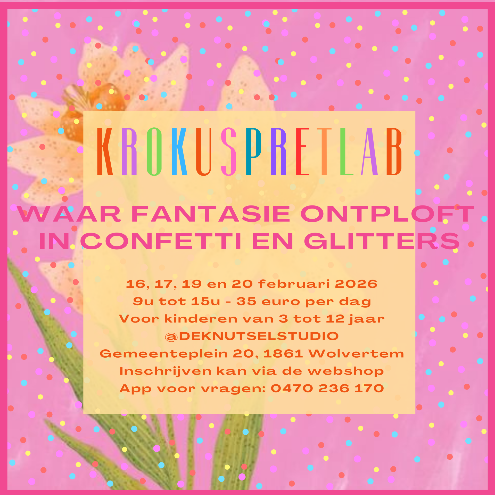 Krokuspretlab 19 februari 2026